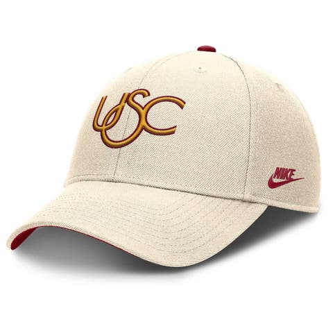 Men's Nike Natural USC Trojans Rise Legacy Adjustable Hat