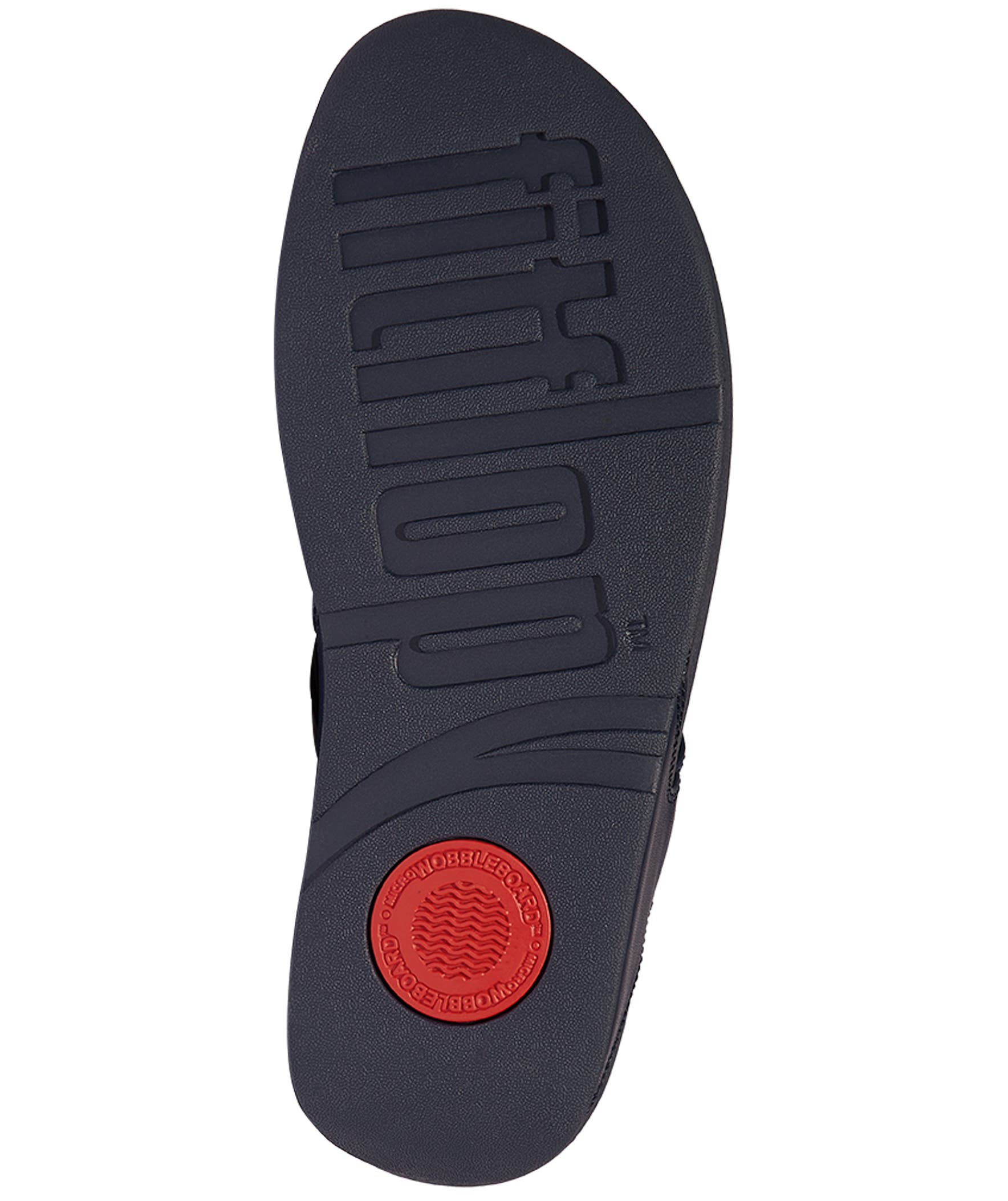 FitFlop Lulu Square Chain Sandal, Alternate, color, Midnight Navy