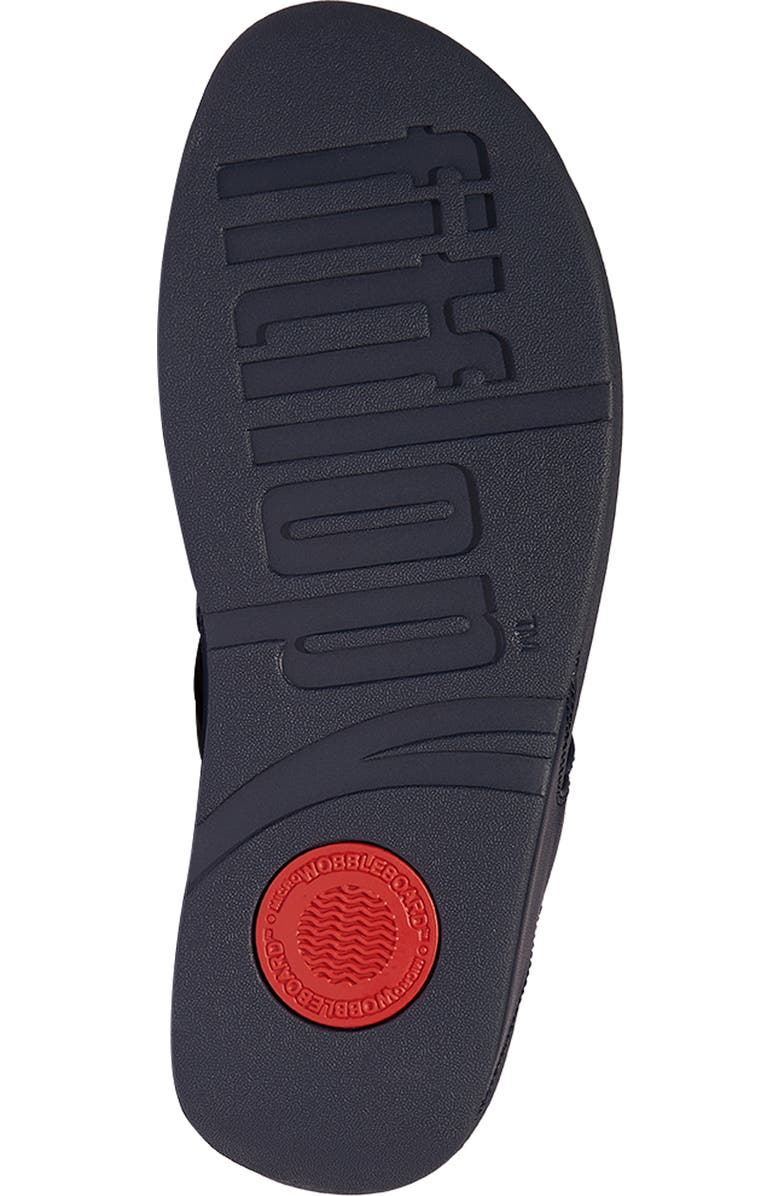 FitFlop Lulu Square Chain Sandal, Alternate, color, Midnight Navy