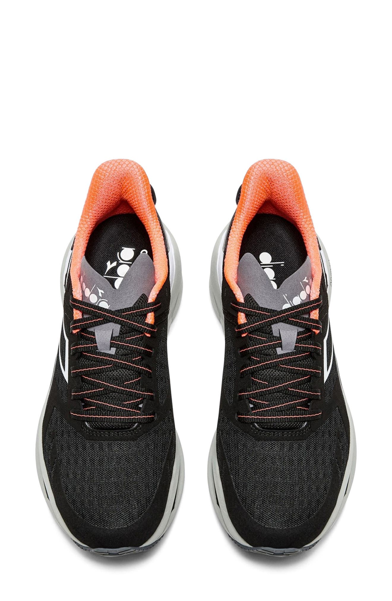 Diadora Cellula Running Shoe, Alternate, color, Black/ Silver