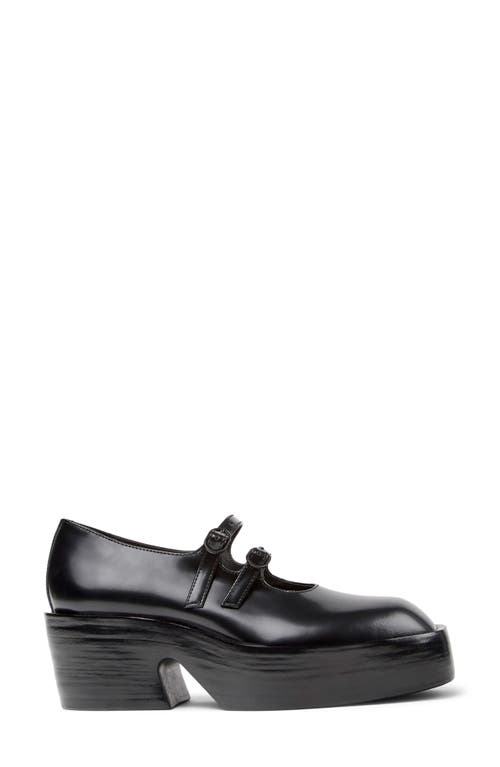 Camper Billie Buckle-strap Pumps In Black