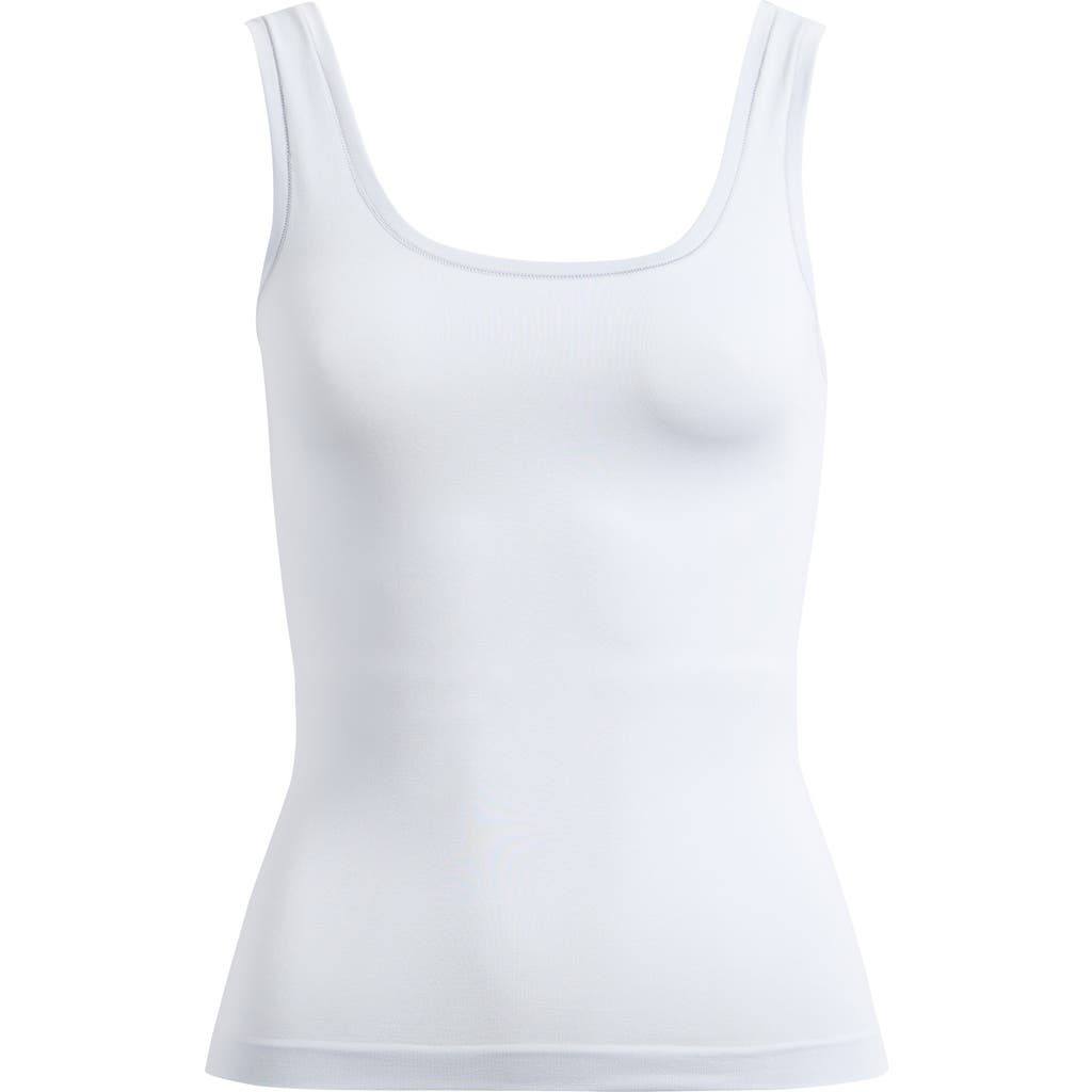 Nordstrom Seamless Layering Tank In White