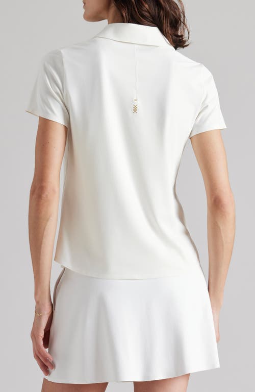 Shop Rhone Course To Court Performance Polo In Snow White