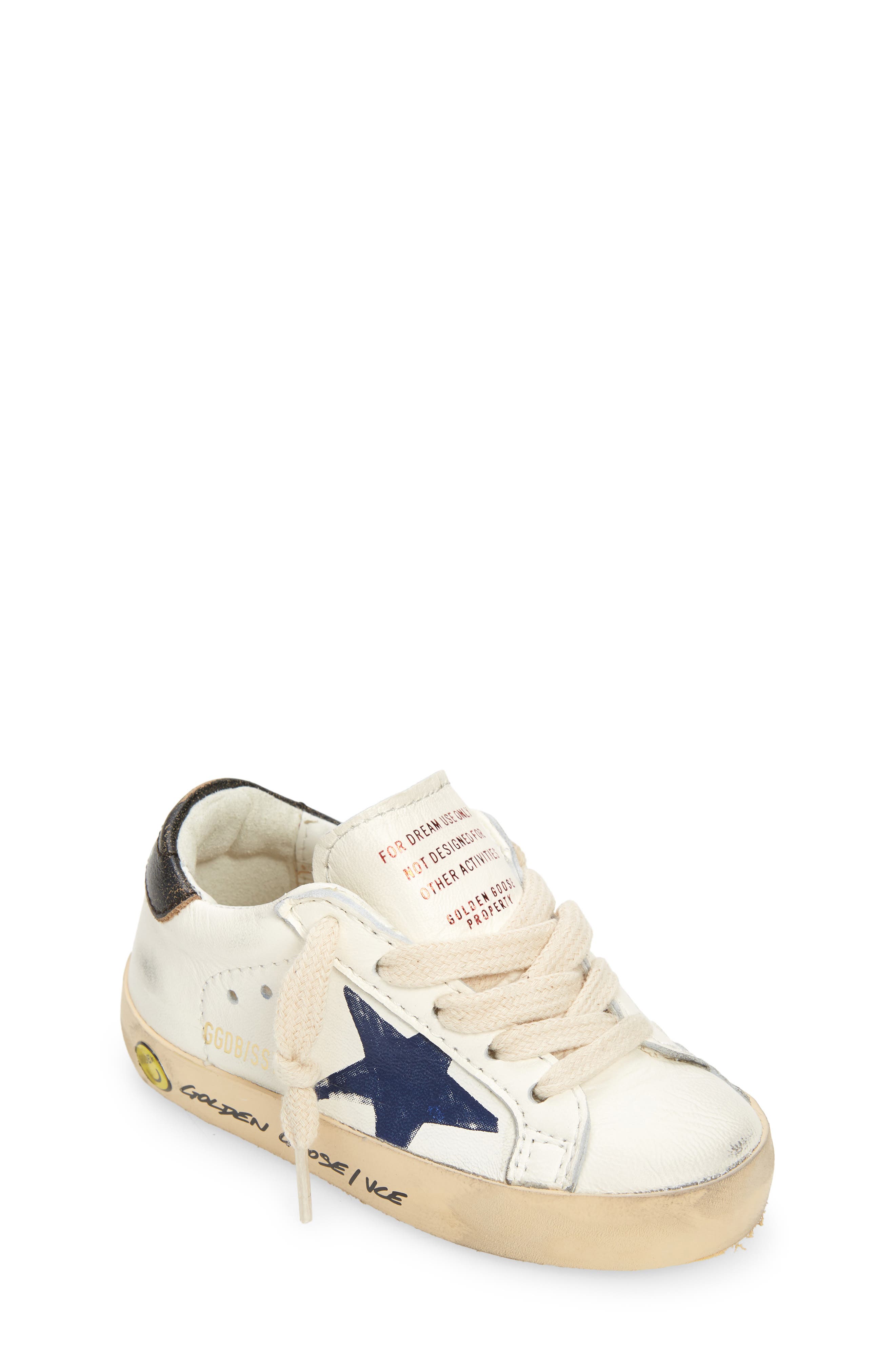 Golden Goose Kids' Super-Star Low Top Sneaker, Main, color, 