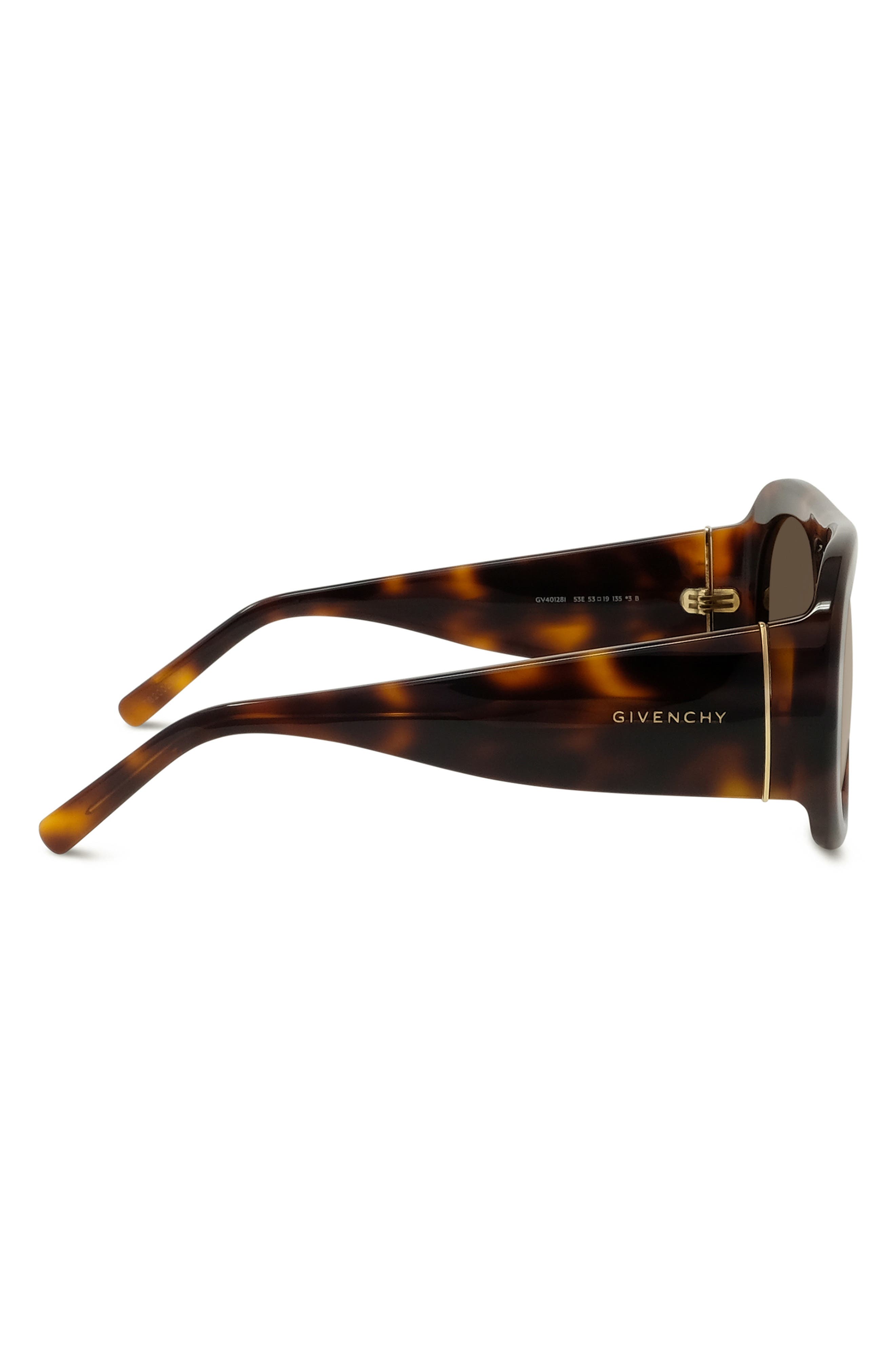 Женские солнцезащитные очки Givenchy Bold 53mm Gradient Round Sunglasses — фото 3