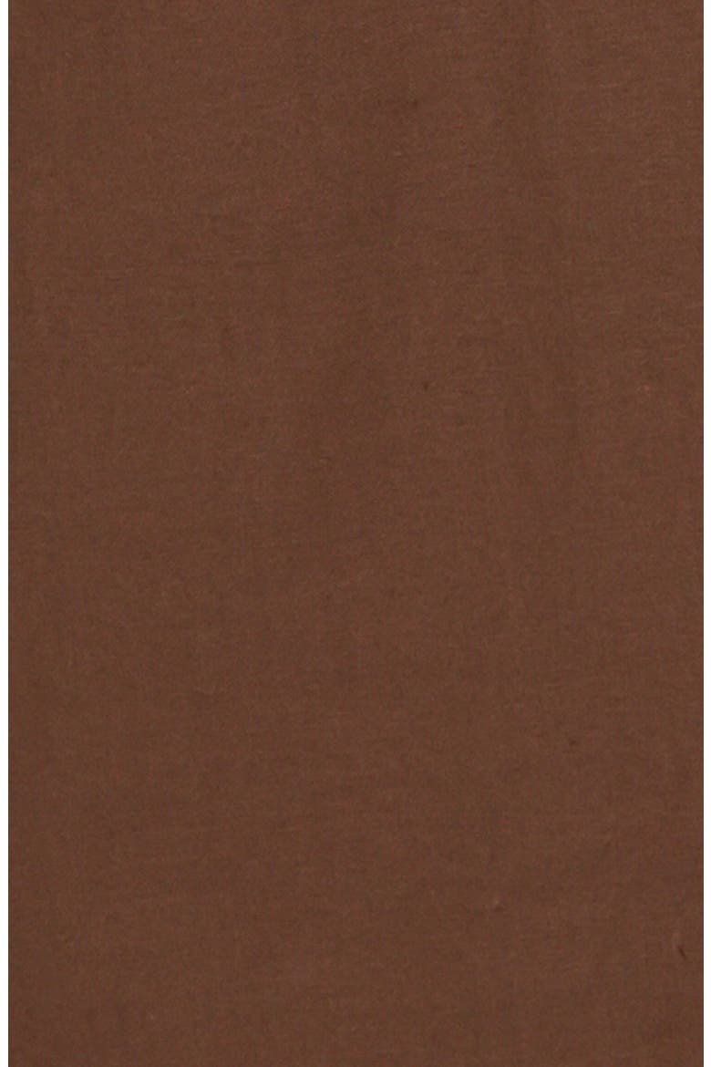 Ember Strapless Cotton & Linen Tunic Top, Alternate, color, BROWN