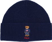 Ralph Lauren Flag Bear Beanie