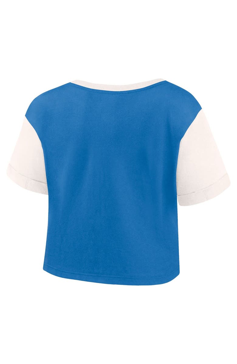 FANATICS Women's Fanatics Branded Royal Florida Gators Color-Block Script Tail T-Shirt, Alternate, color, Royal