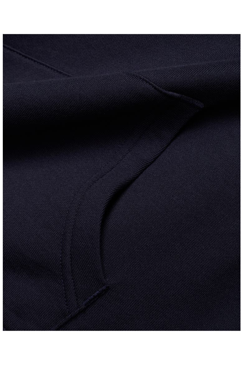 Kids' Ty French Terry Hoodie, Alternate, color, BARITONE BLUE