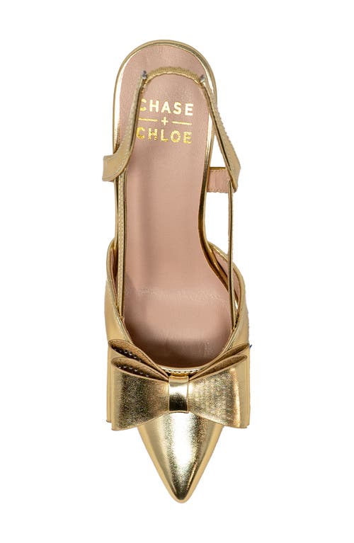 Chase & Chloe Chase And Chloe Amalia Slingback Pump
