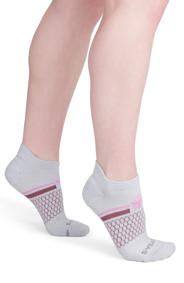 Bombas Double Stripe Ankle Socks, Main, color, 