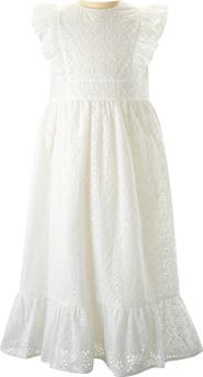 Rachel Riley Eyelet Maxi Dress