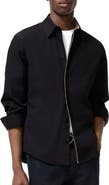 Burberry Check Piping Cotton Poplin Shirt