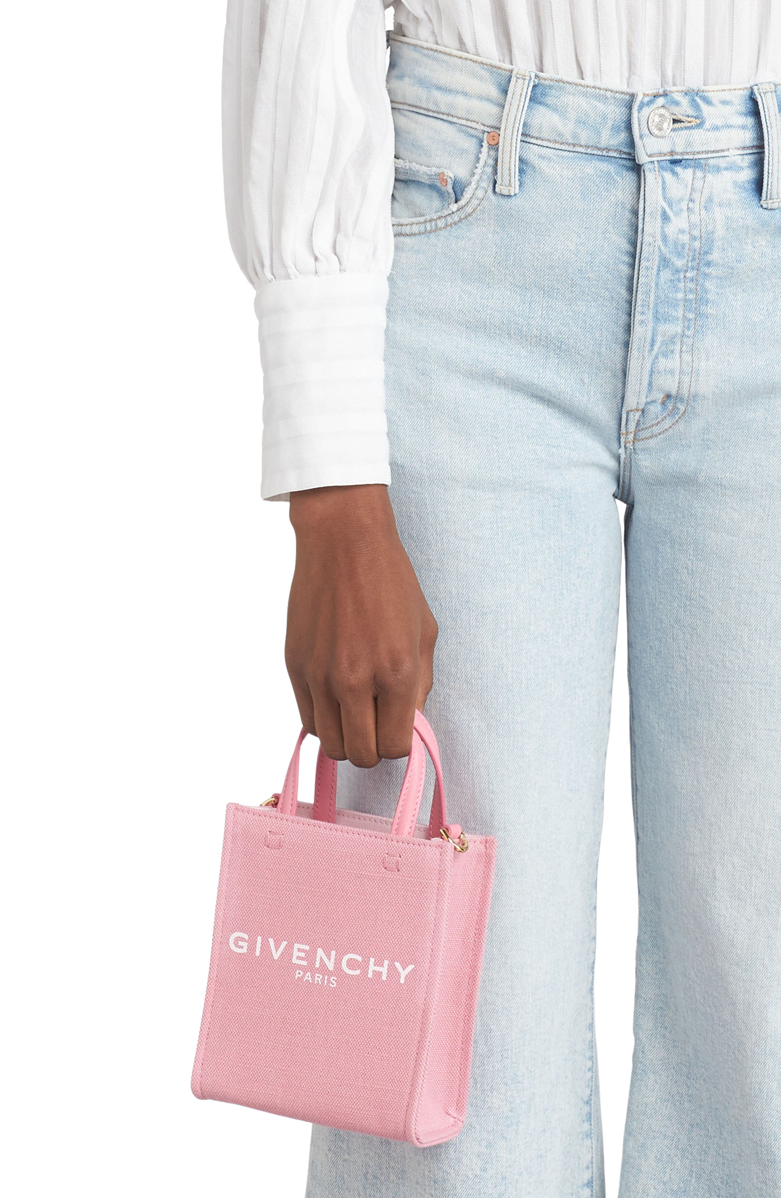 Givenchy Mini Canvas G-Tote, Alternate, color, 