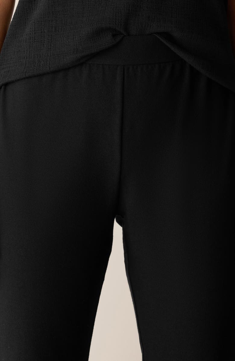 Eileen Fisher Ankle Kick Pants, Alternate, color, Black