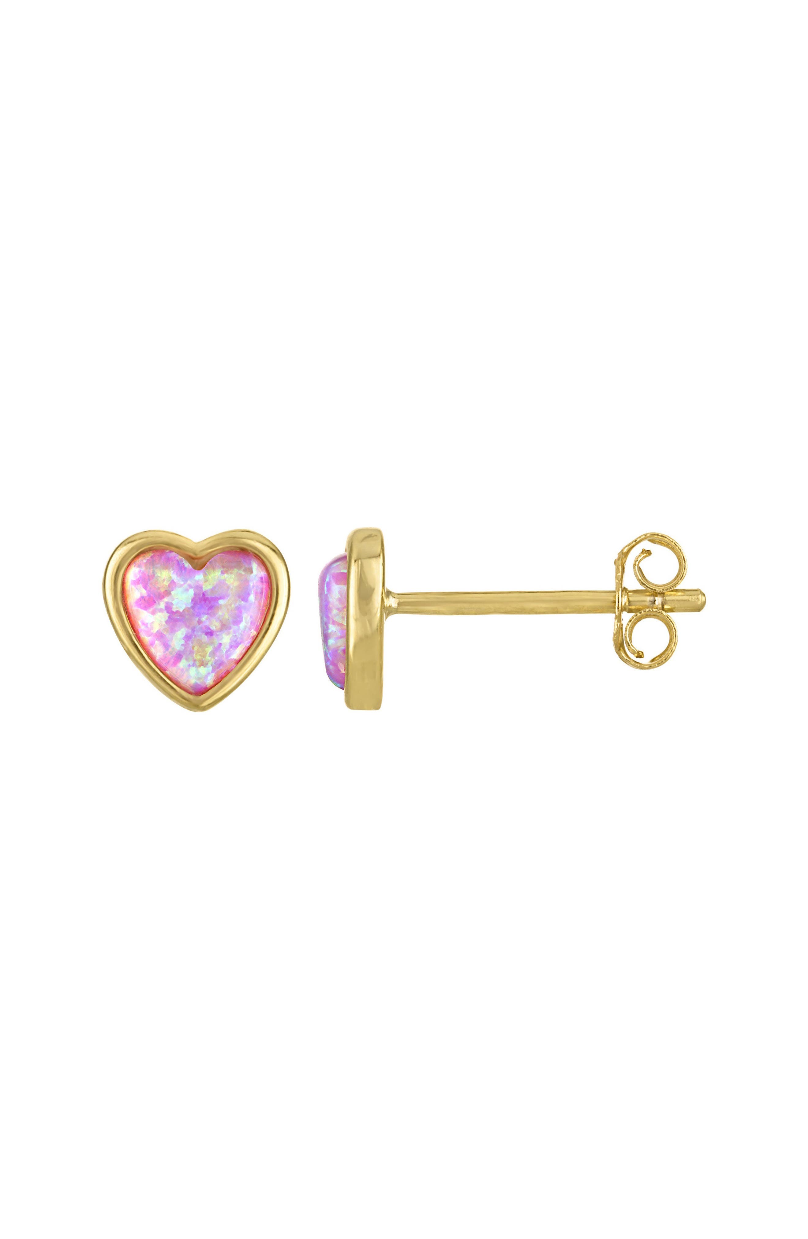 FZN Kid's Heart Stud Earrings