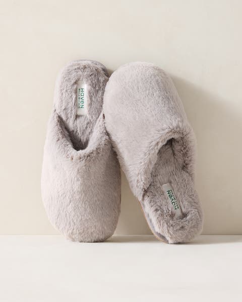 Faux Fur Slippers