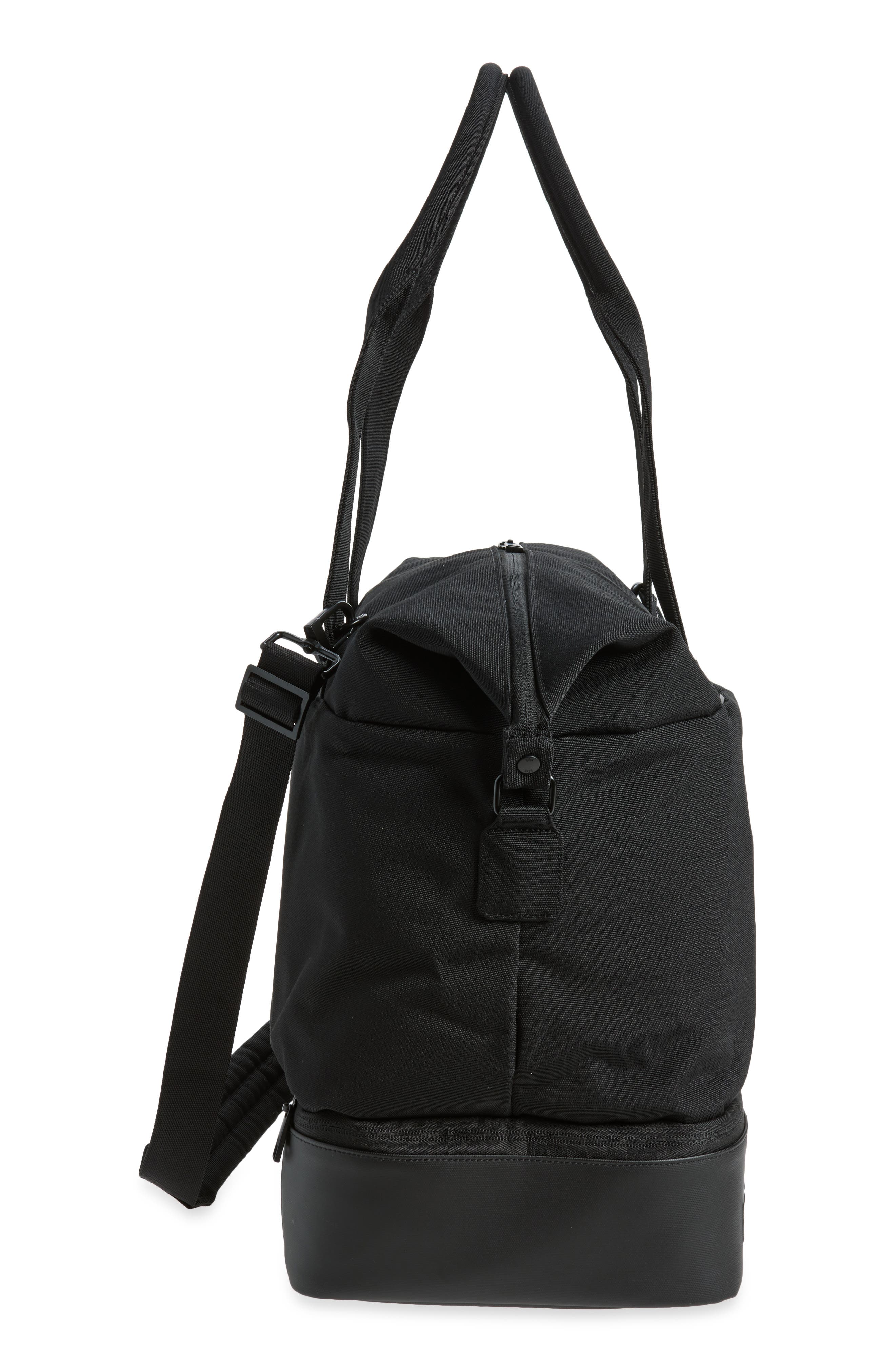 The Weekender Bag, Alternate, color, BLACK