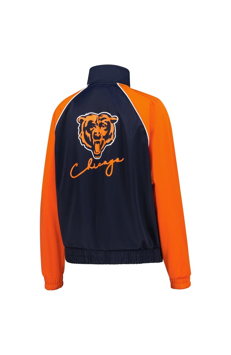 G-III 4HER BY CARL BANKS Women's G-III 4Her by Carl Banks Navy Chicago Bears Replay Full-Zip Track Jacket, Alternate, color, Navy
