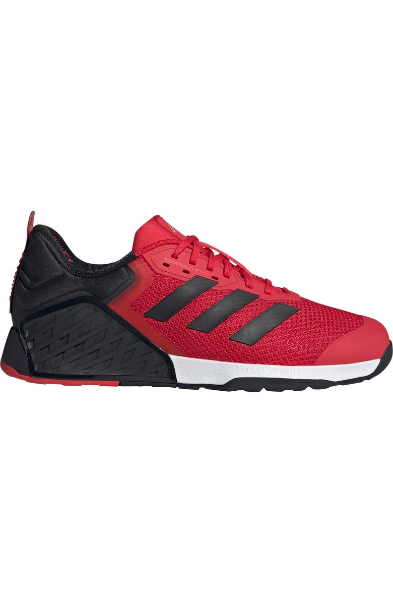 adidas Dropset 3 GFX Training Shoe, Alternate, color, Pure Ruby/ Black/ White
