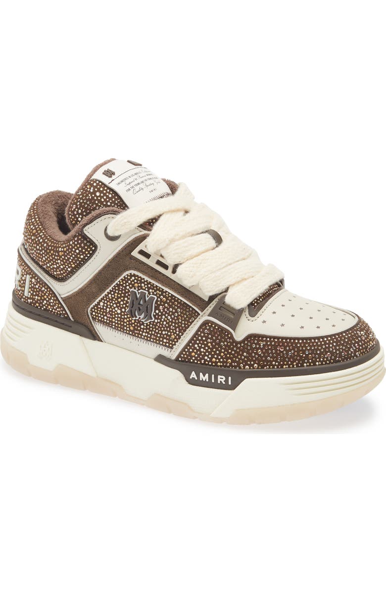AMIRI Crystal MA-1 Sneaker, Main, color, Dark Brown