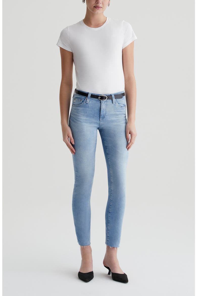 Prima Cigarette Ankle Jeans, Alternate, color, 24 YEARS LOOKING GLASS