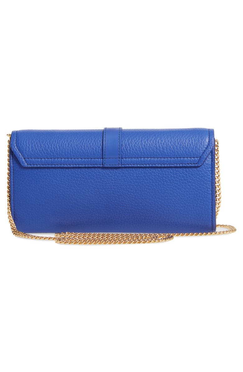 Chloé Aby Long Leather Wallet on a Chain, Alternate, color,