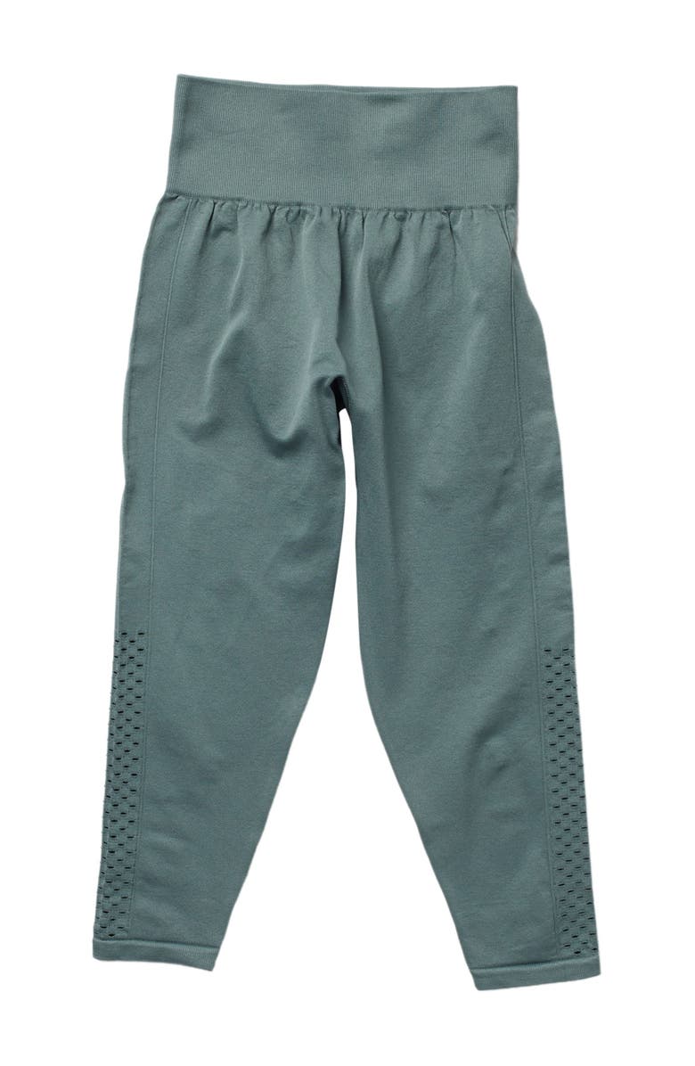 Z by Zella Girl Kids' Z by Zella Girl High Waist Seamless Perforated Legging, Main, color, 