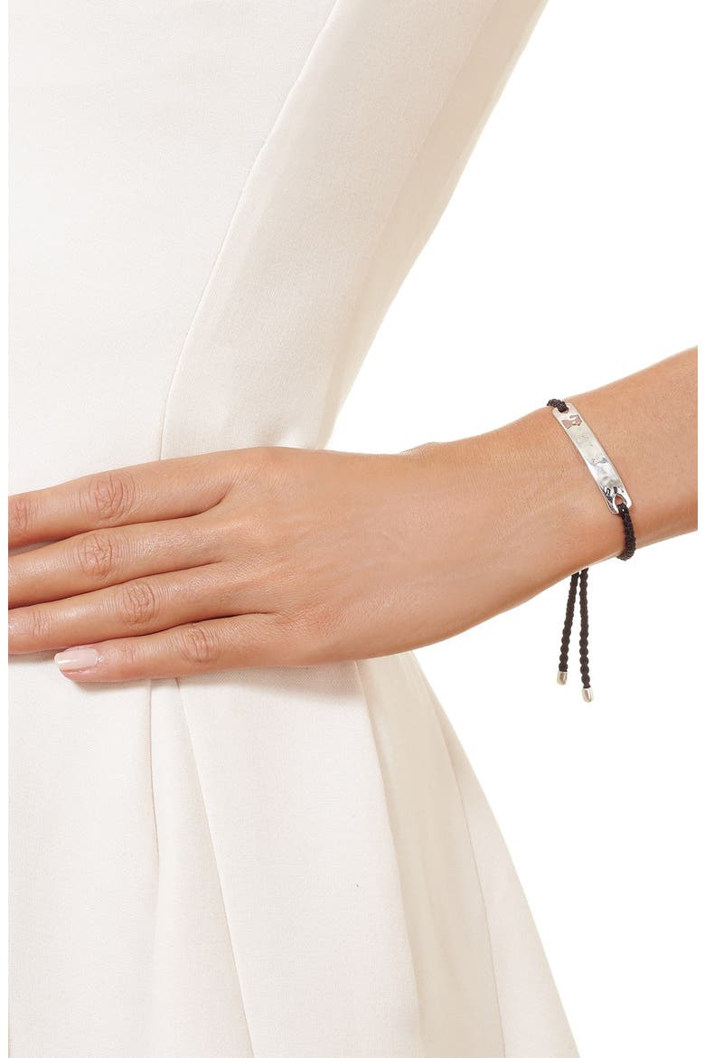 Havana Friendship Bracelet, Alternate, color, SILVER/ BLACK