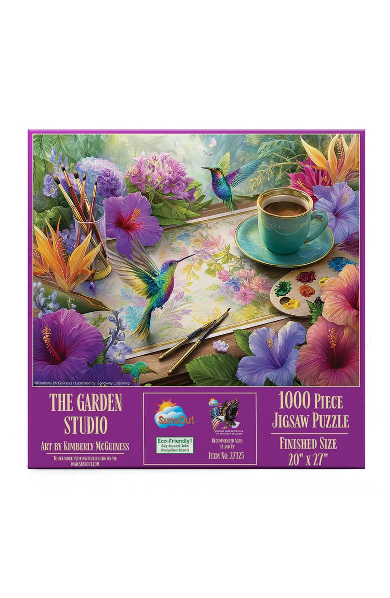 Sunsout The Garden Studio 1000 piece Jigsaw Puzzle for Adults, Alternate, color, Multicolor