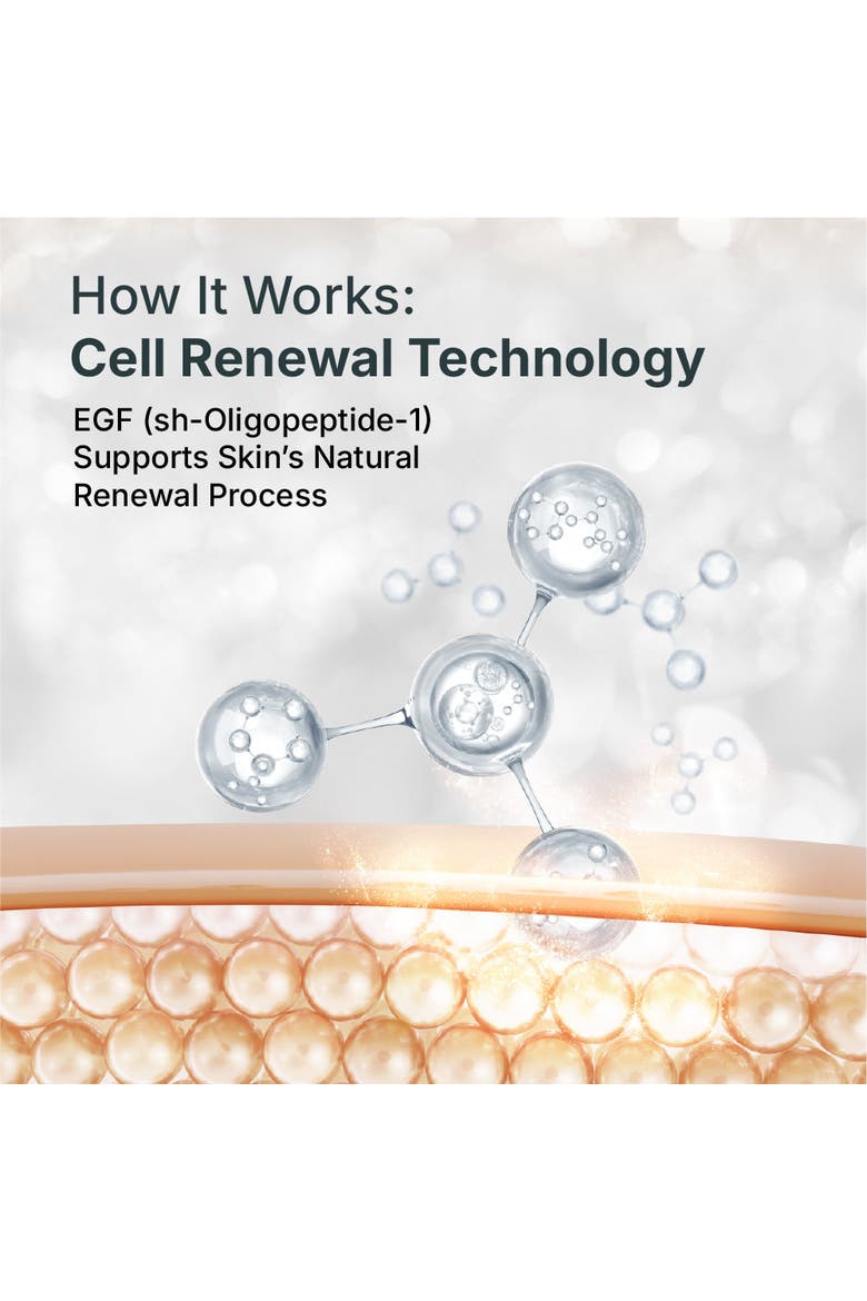 Cell Renewal Peptide Mask, Alternate, color, White