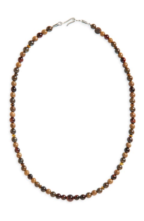 Men's Beaded Necklace