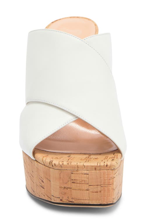 SERGIO ROSSI SERGIO ROSSI PLATFORM CORK WRAP SANDAL