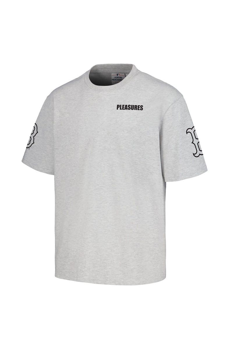 PLEASURES Men's PLEASURES Gray Boston Red Sox Team T-Shirt, Alternate, color, Gray