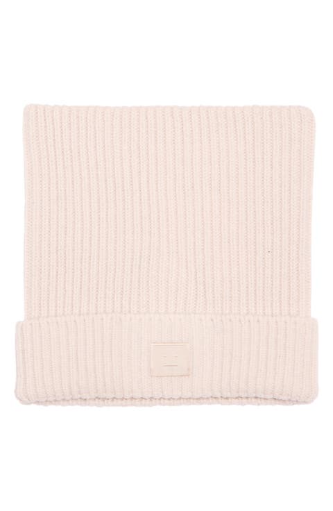 Kua Face Patch Rib Wool & Yak Hair Beanie