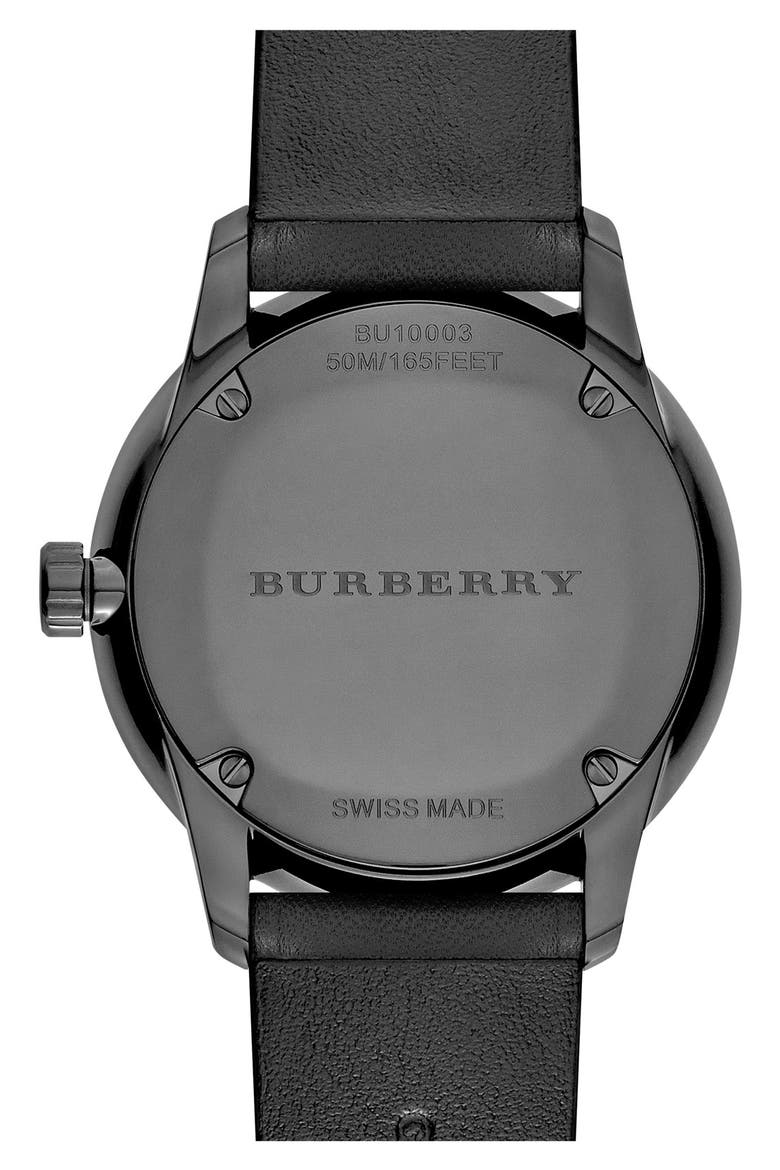 Textured Dial Watch, 40mm, Alternate, color, BLACK