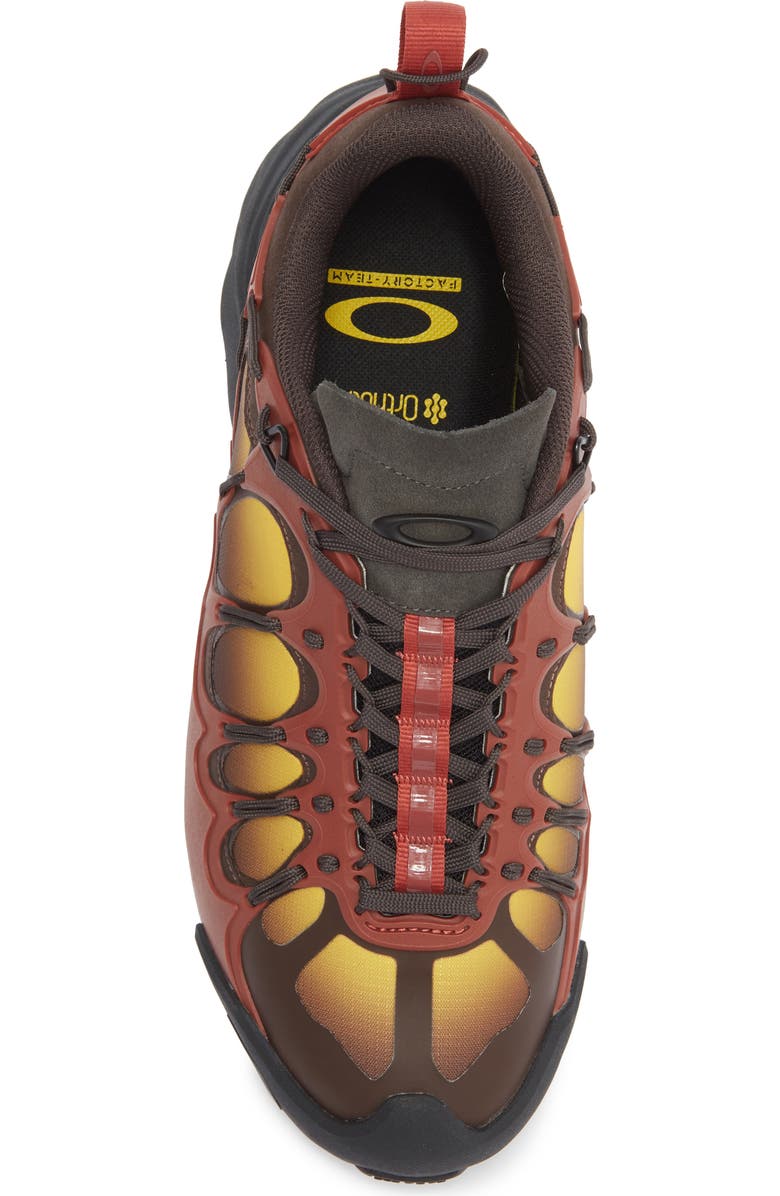 Oakley Factory Team Ibex Hiking Shoe, Alternate, color, Burnt Red