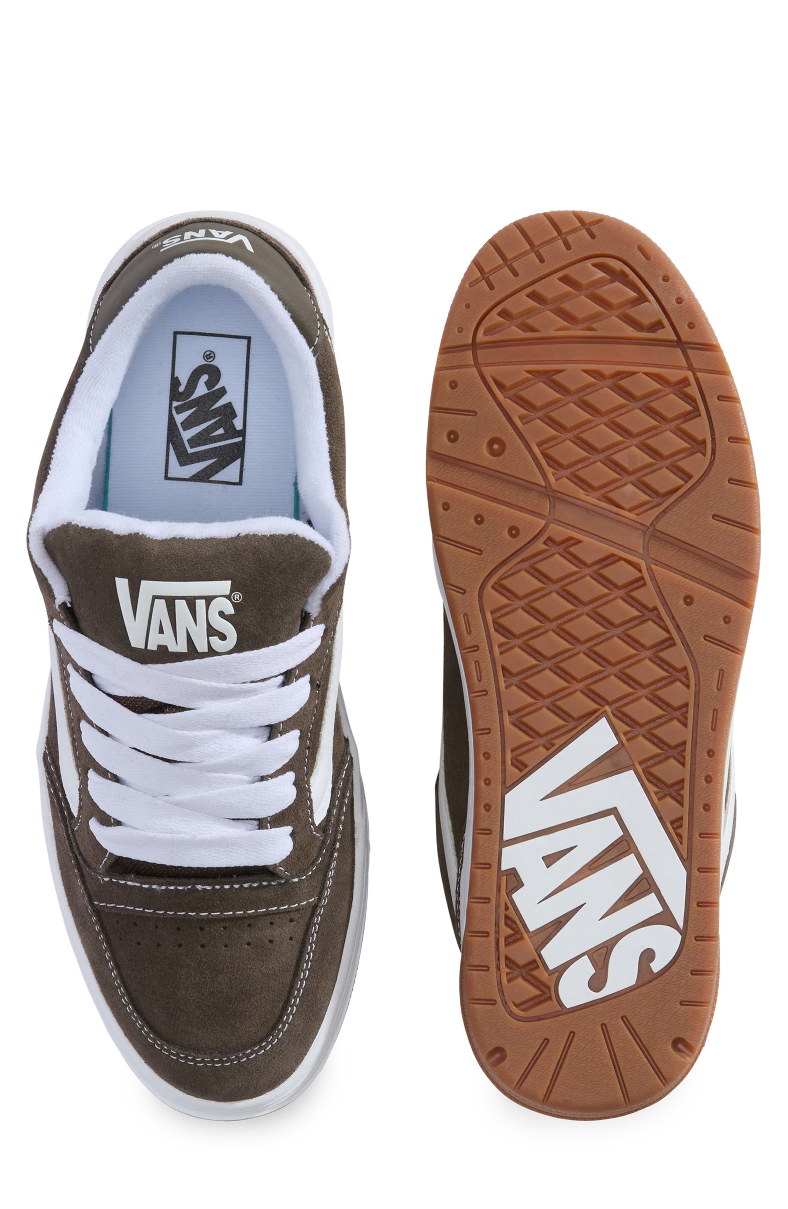 Vans Hylane Suede Sneaker, Alternate, color, Suede Brown