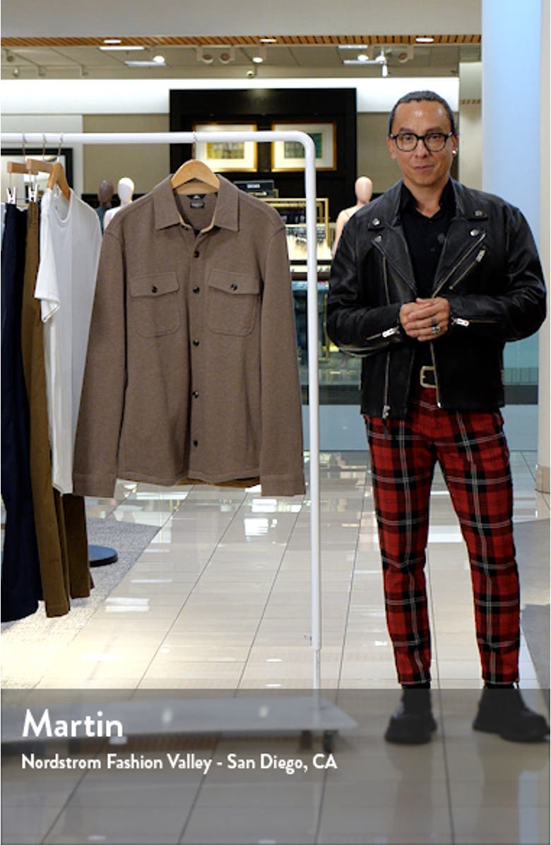 Inlet Knit Shirt Jacket, sales video thumbnail