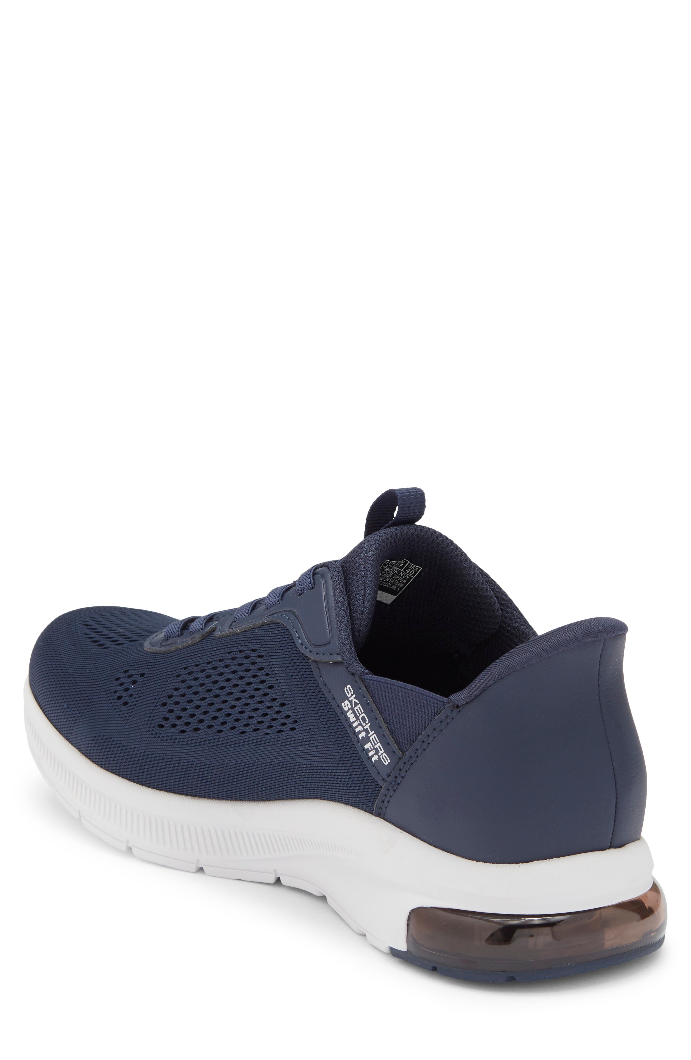 SKECHERS Swift-Fit Wave-Flex Air-Friend Sneaker, Alternate, color, Navy