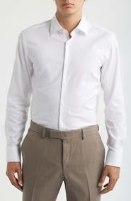 BOSS Hank Slim Fit Stretch Cotton Dress Shirt