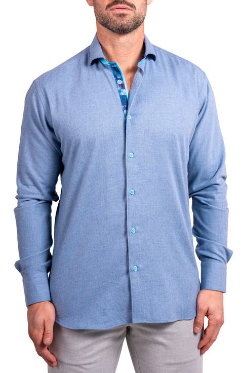 Einstein Ascension Contemporary Fit Button-Up Shirt