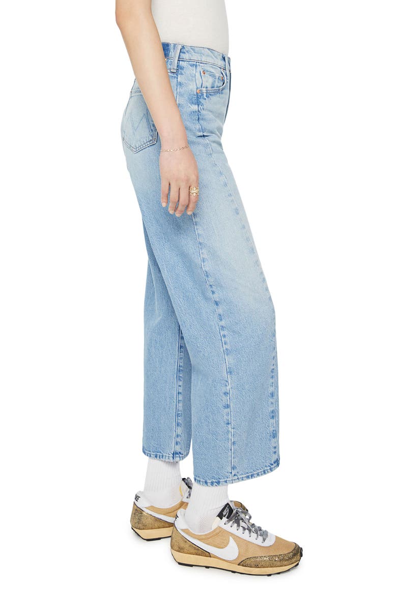 The Half Pipe Sneak High Waist Wide Leg Jeans, Alternate, color, THIS IS HOW I ROLL