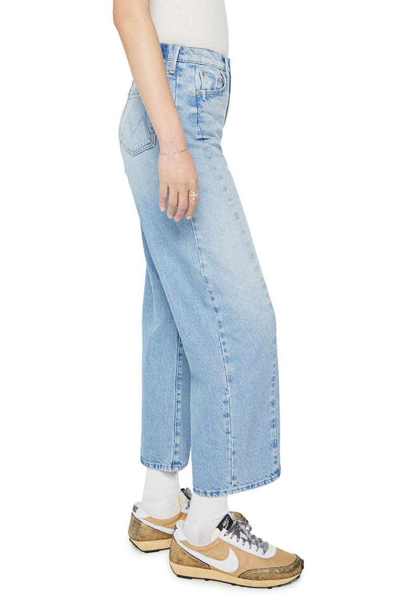 MOTHER The Half Pipe Sneak High Waist Wide Leg Jeans, Alternate, color, This Is How I Roll