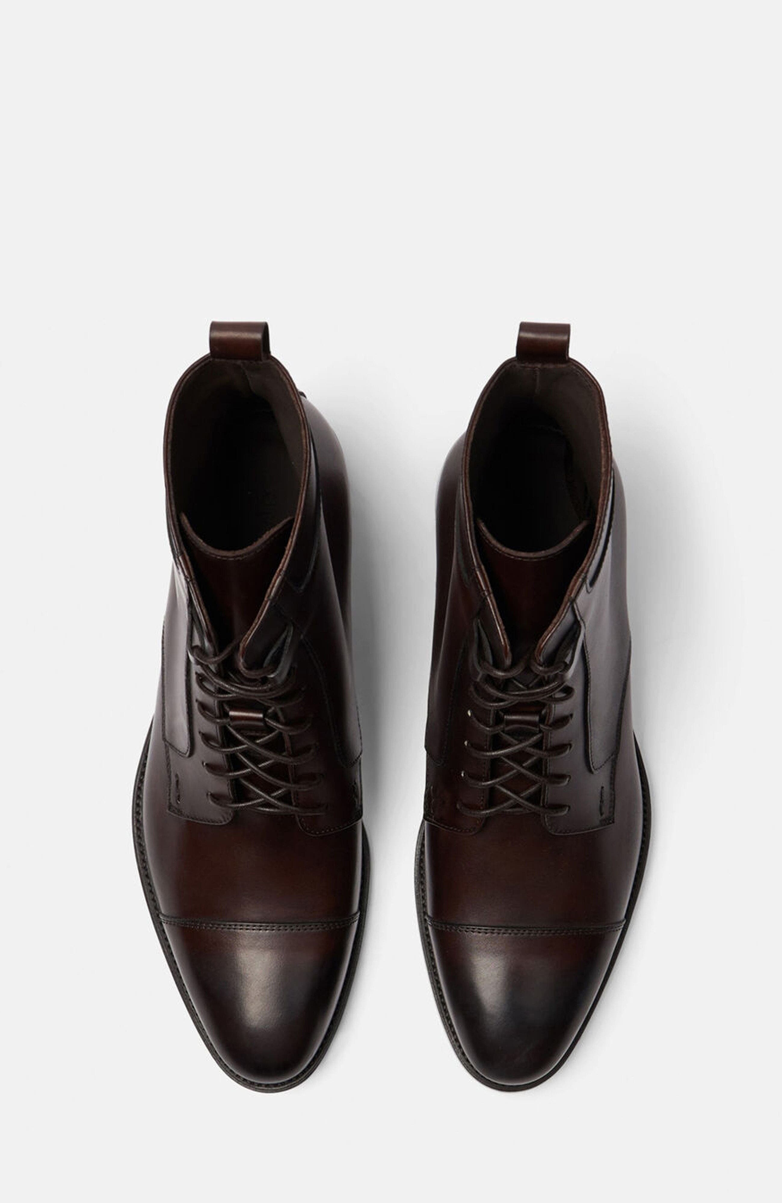 Toto Boots, Alternate, color, Dark Brown Calf