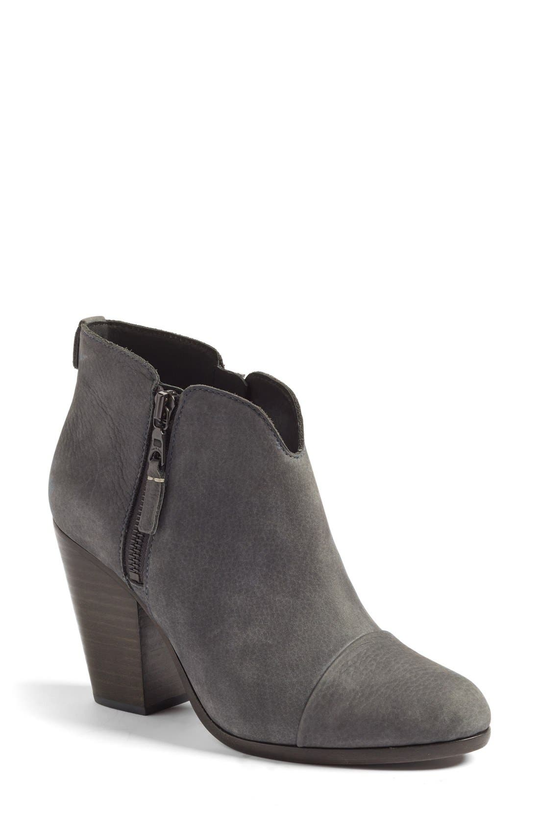 Margot Bootie, Main, color, CHARCOAL NUBUCK
