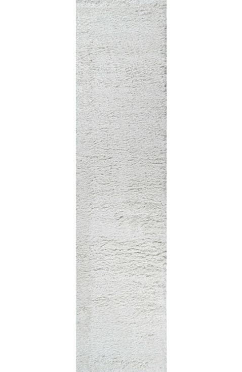 Groovy Solid Shag Area Rug