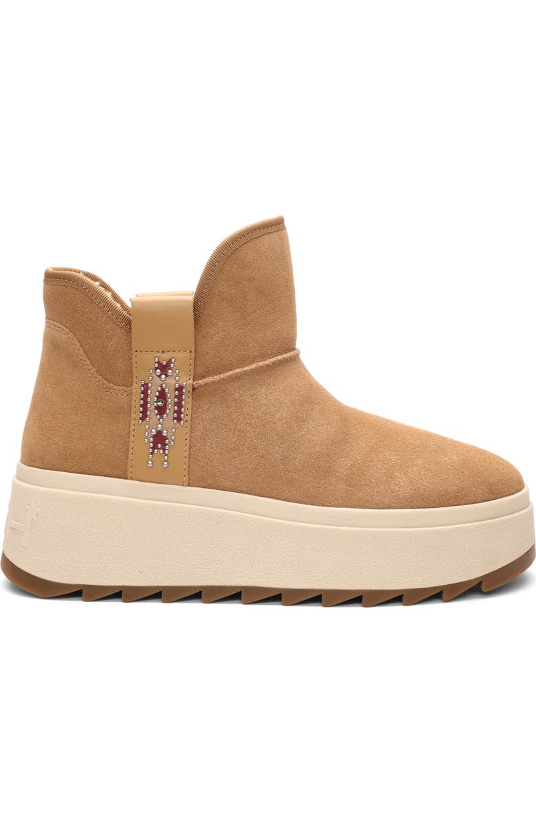 Ash Mask Platform Bootie, Alternate, color, Camel