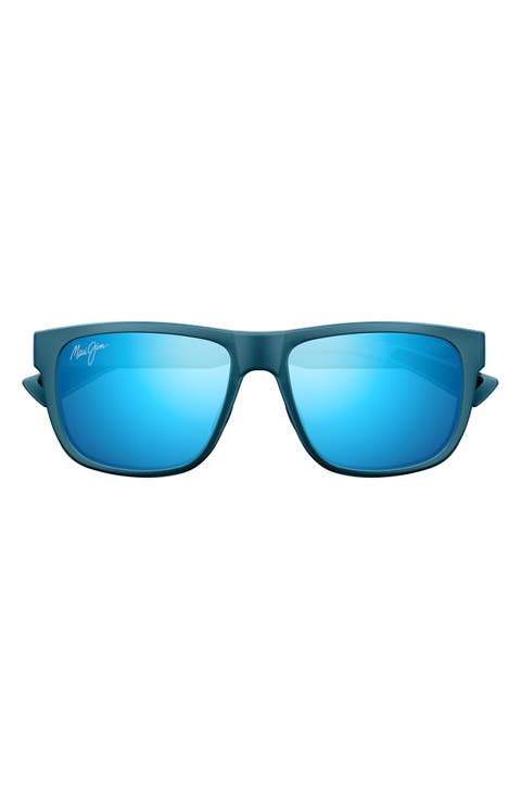 Puakea 57mm PolarizedPlus2® Square Sunglasses