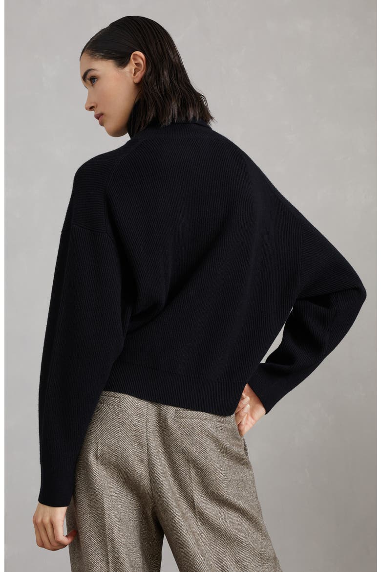 Wool, cashmere and silk sweater, Alternate, color, Black